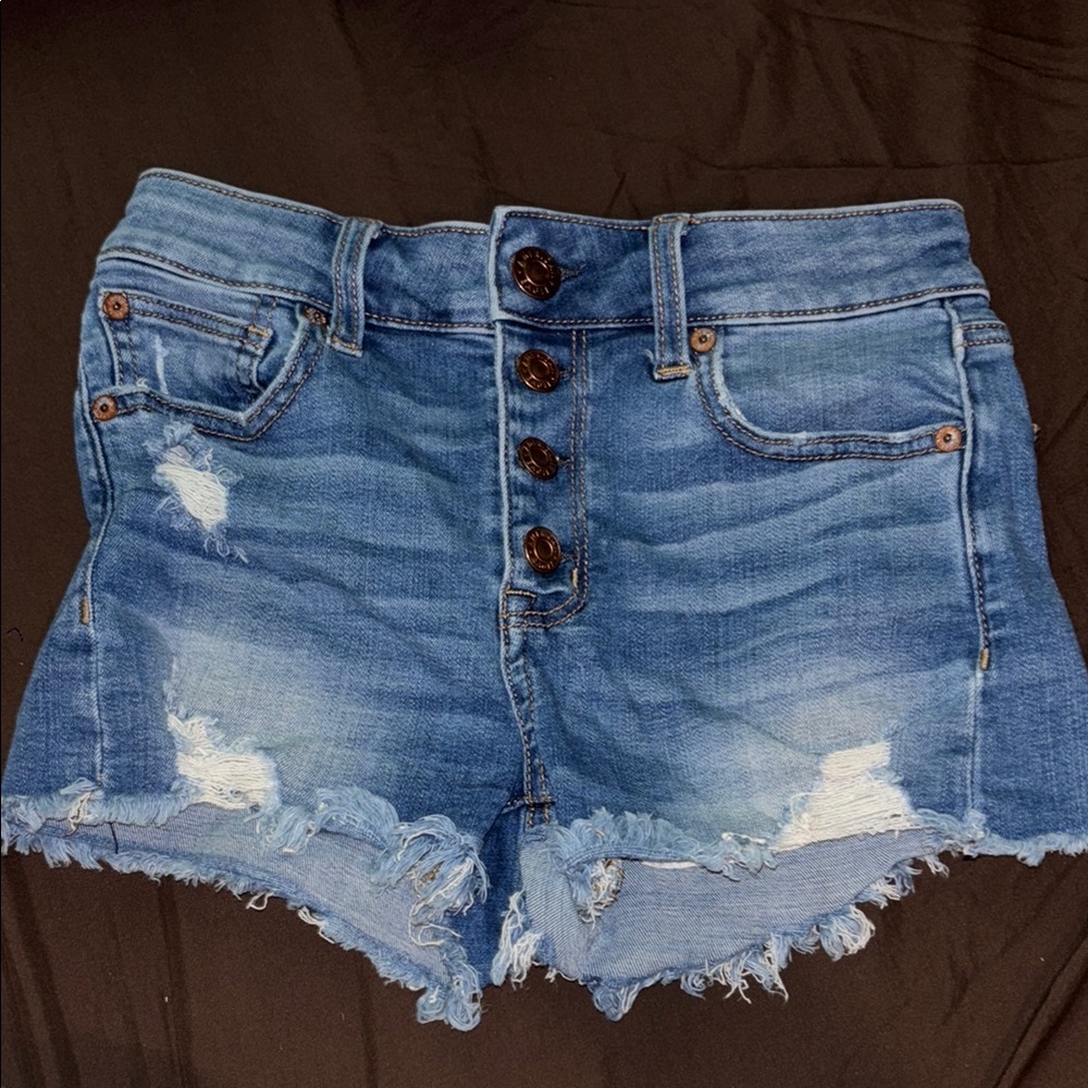 Denim Blue Women's Shorts